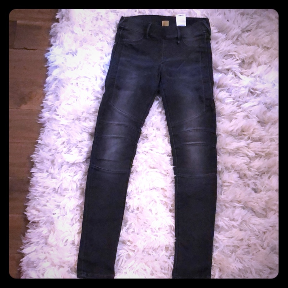 True Religion pull on Moto leggings